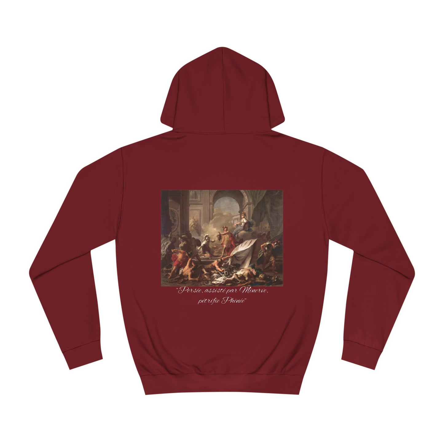 Sweat à capuche -"Persée, assisté par Minerve, pétrifie Phinée"