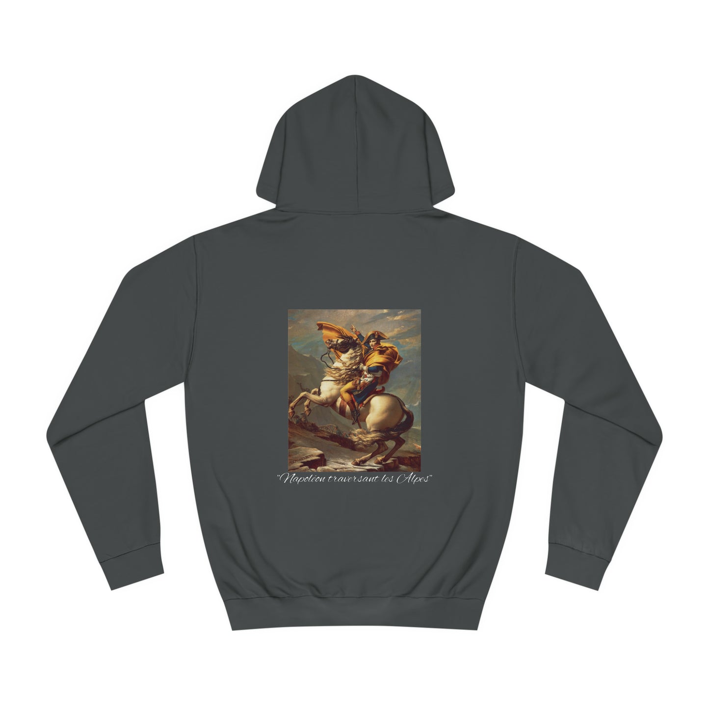 Sweat à capuche - "Napoléon traversant les Alpes"
