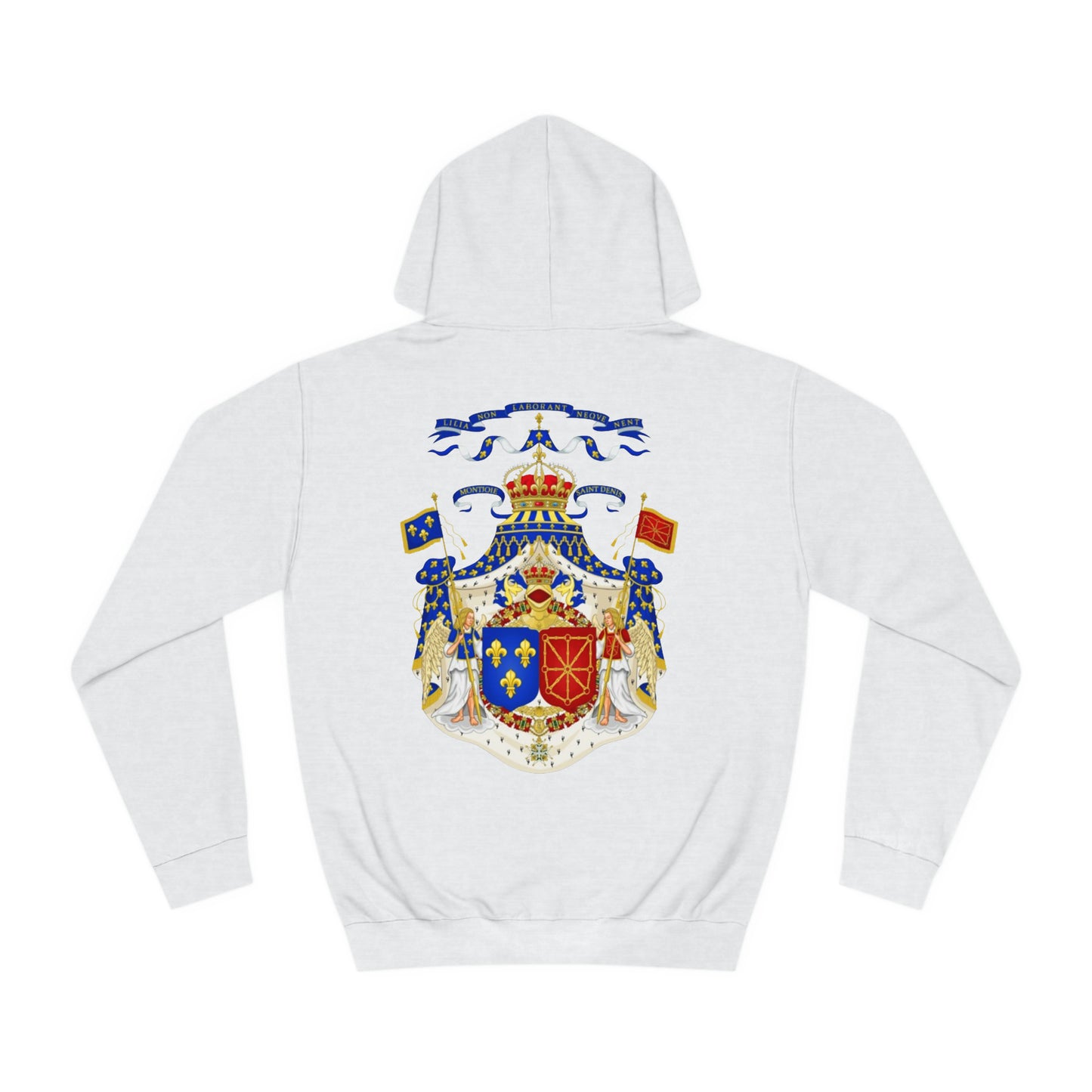 Sweat à capuche - "Armoiries du roi de France et de Navarre"
