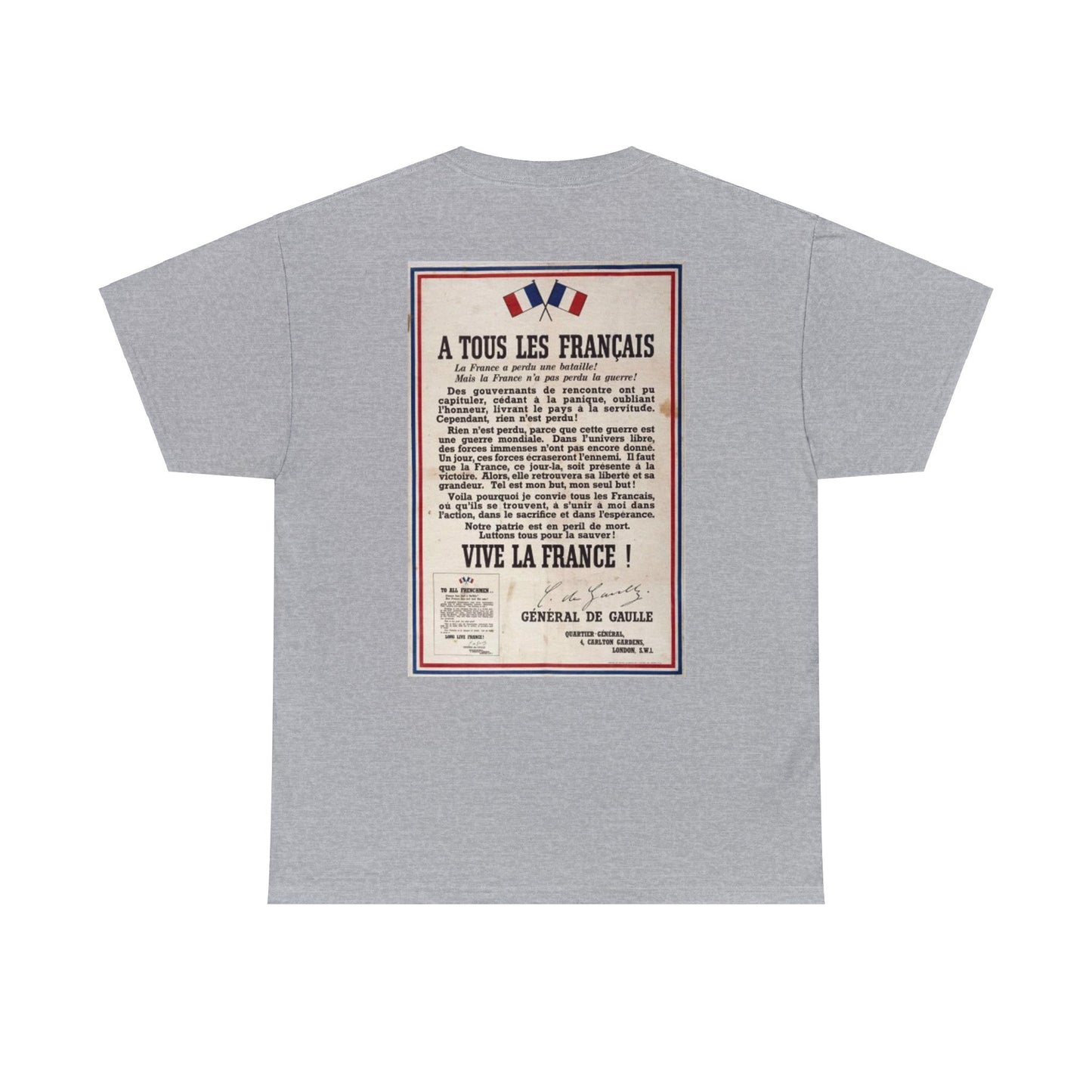 T- shirt - "France Libre"