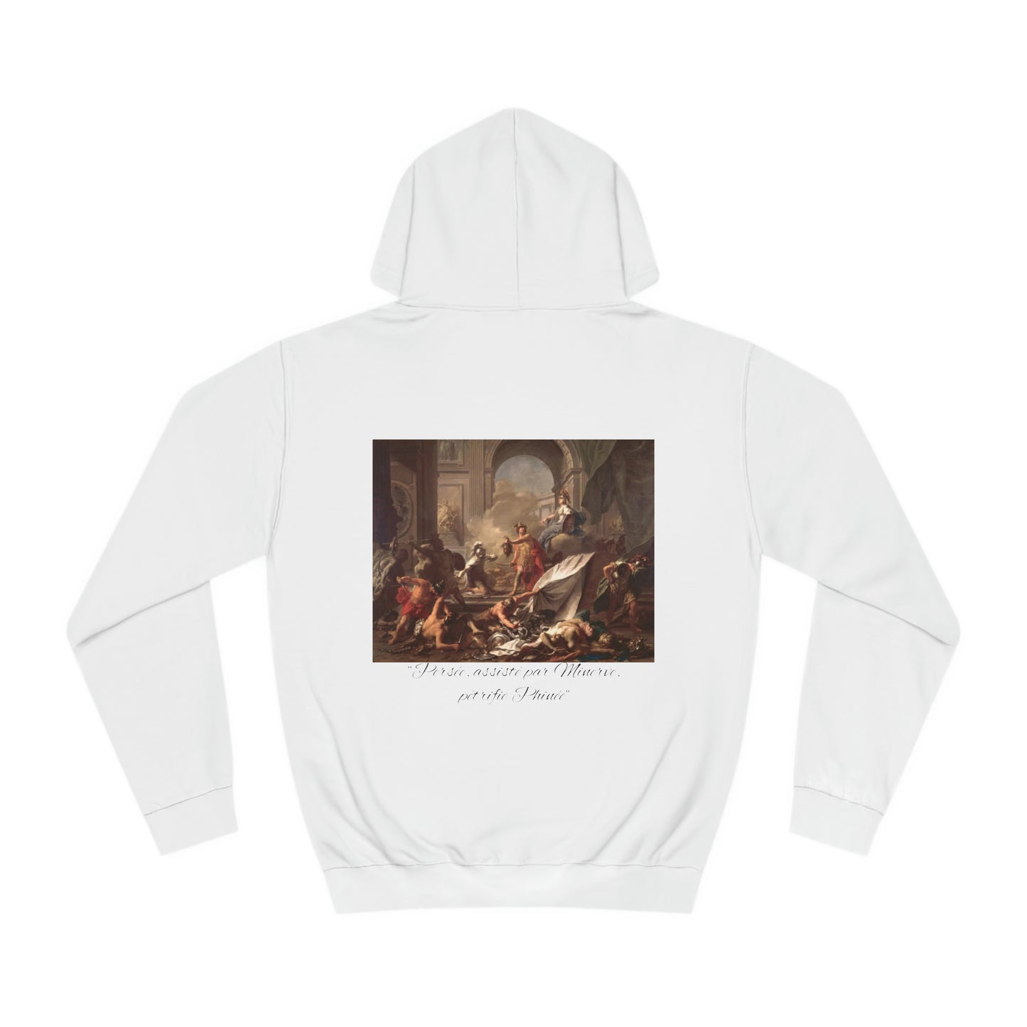 Sweat à capuche -"Persée, assisté par Minerve, pétrifie Phinée"
