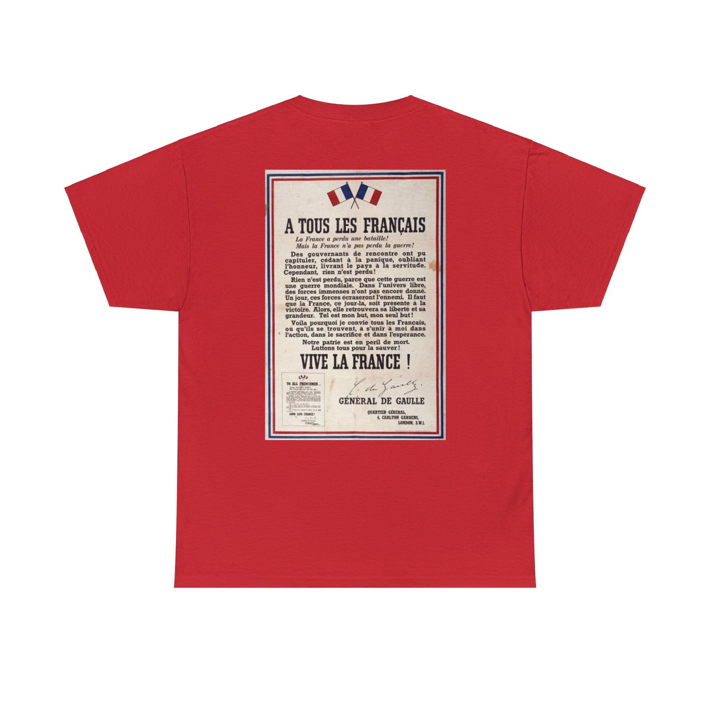 T- shirt - "France Libre"