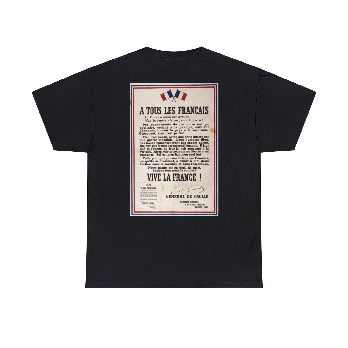 T- shirt - "France Libre"