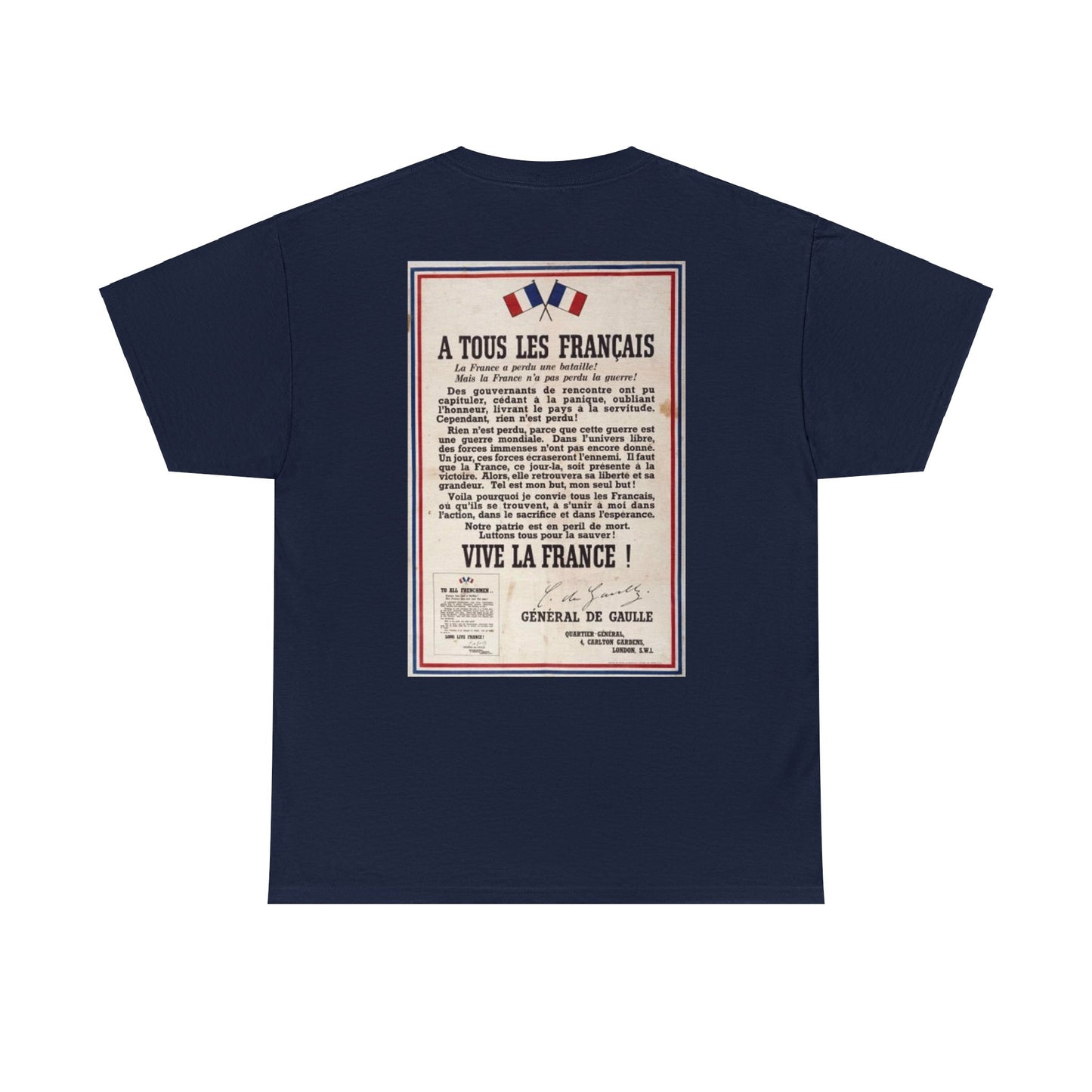 T- shirt - "France Libre"