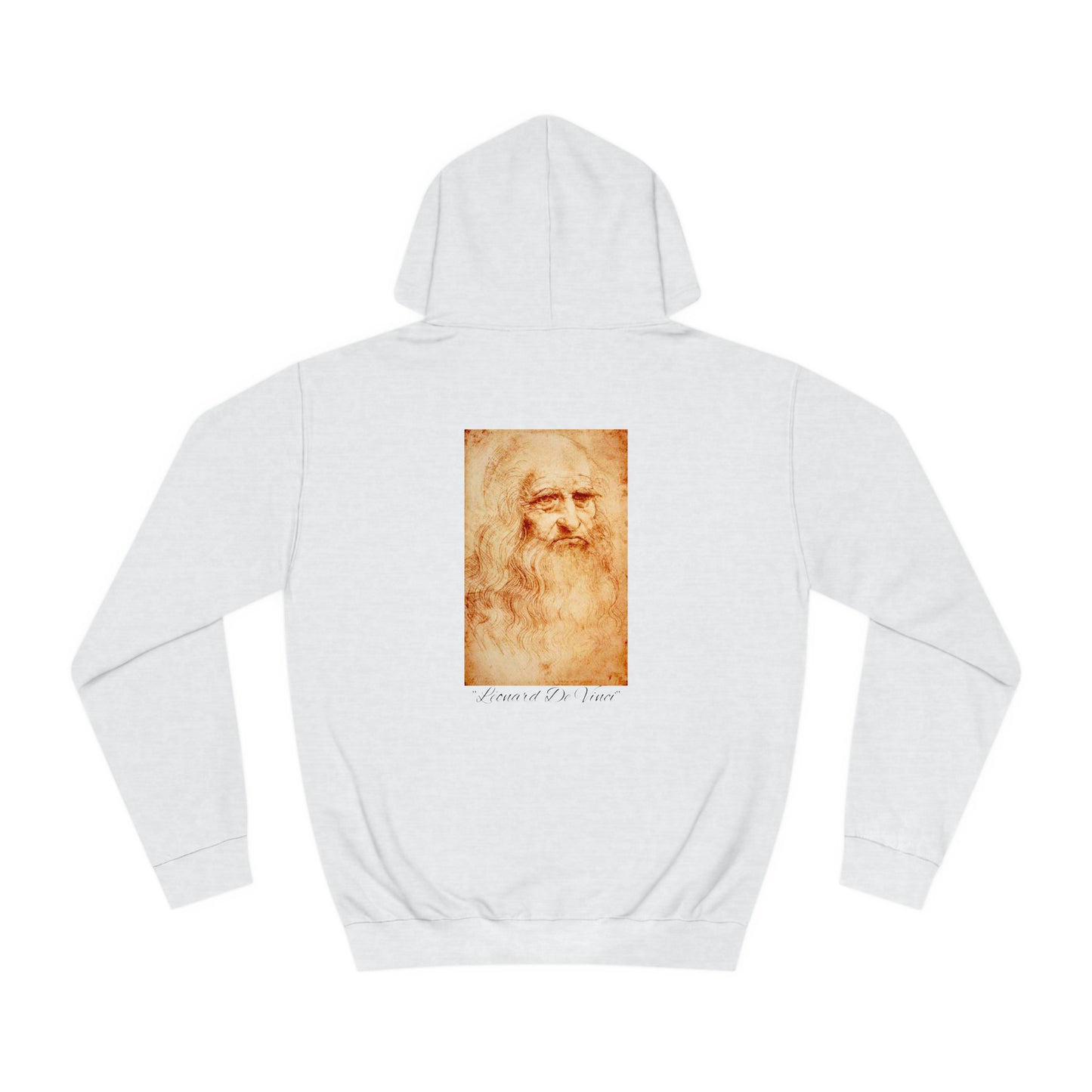 Sweat à capuche - "Léonard De Vinci" - Autoportrait
