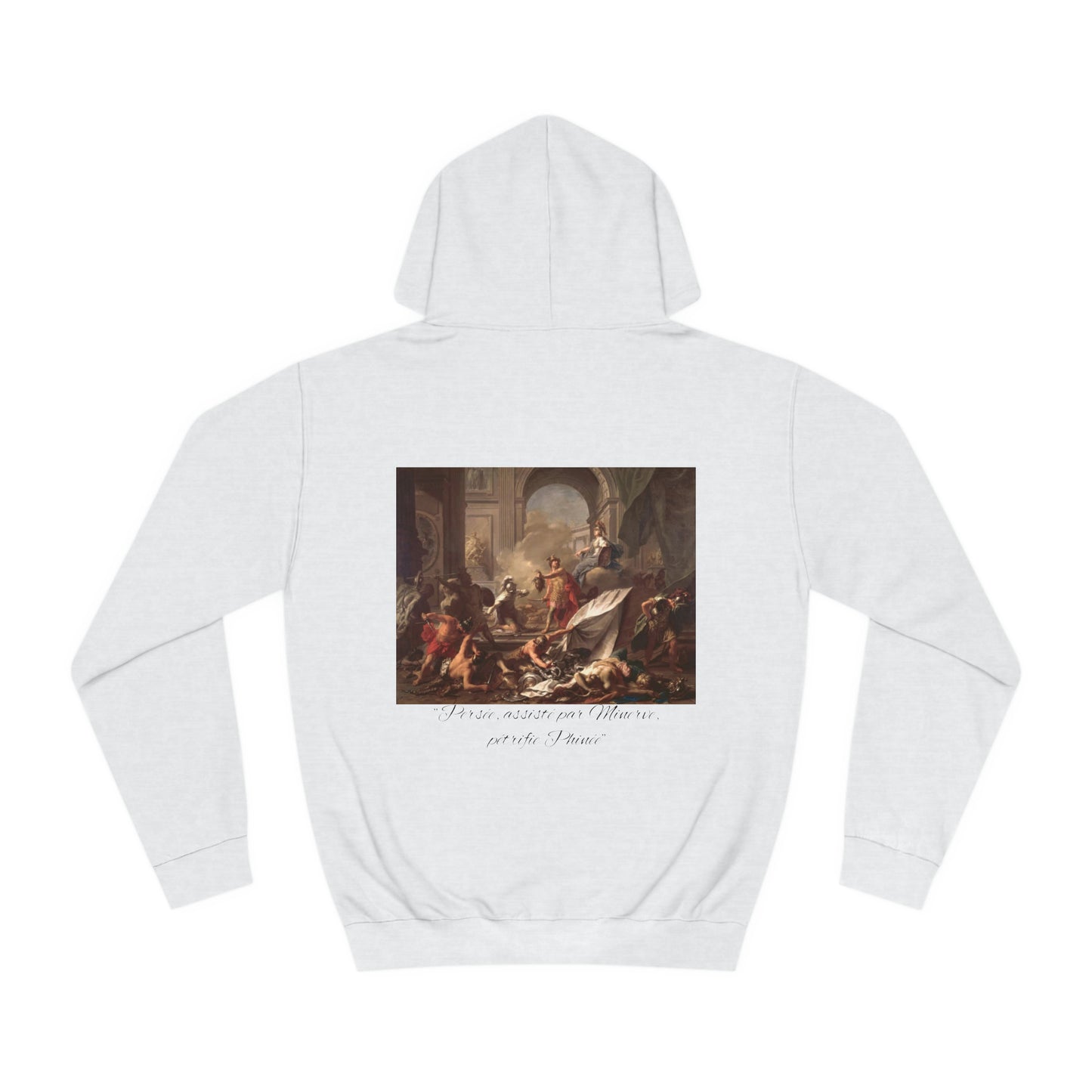 Sweat à capuche -"Persée, assisté par Minerve, pétrifie Phinée"