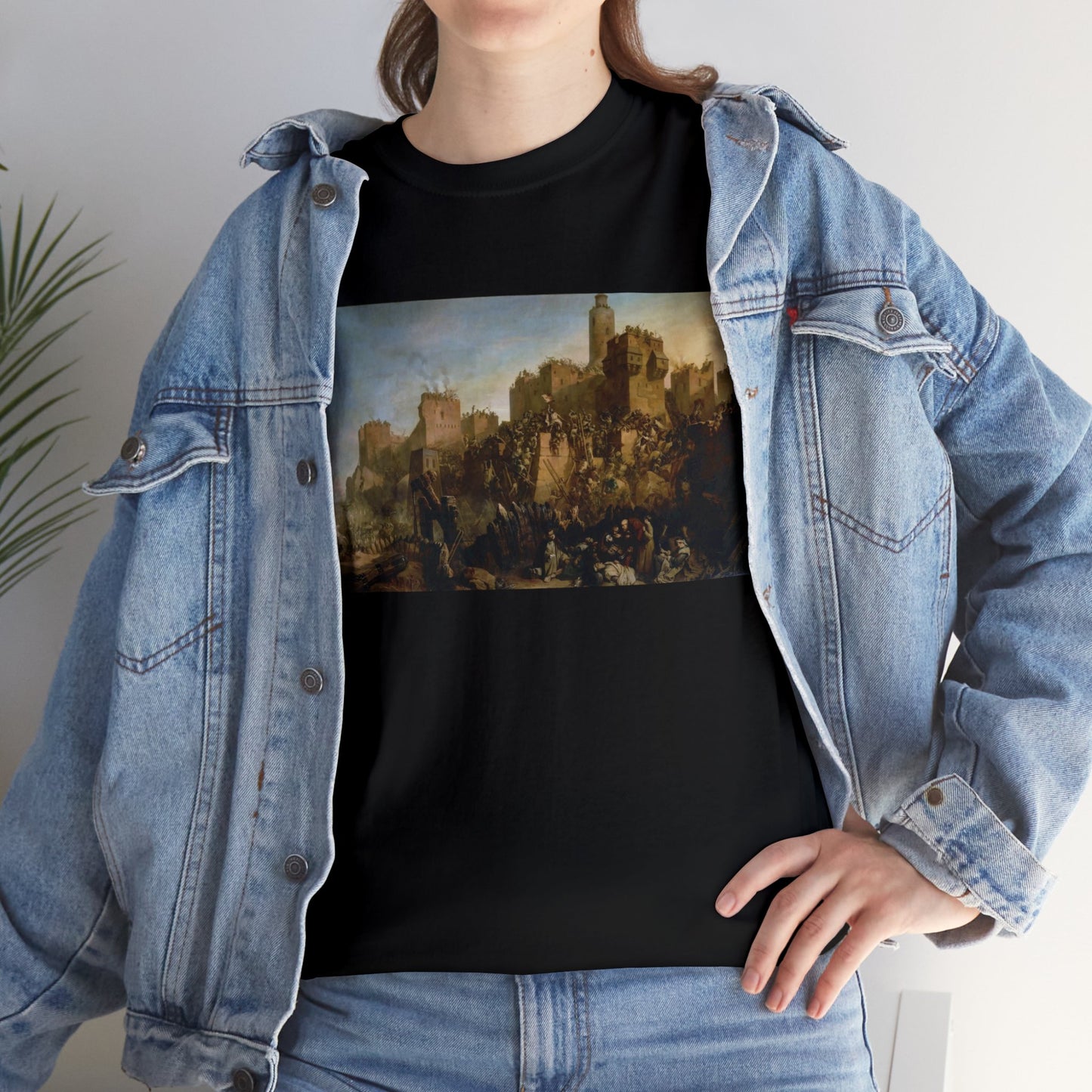 T-shirt - "Jacques de Molay prend Jérusalem en 1299"