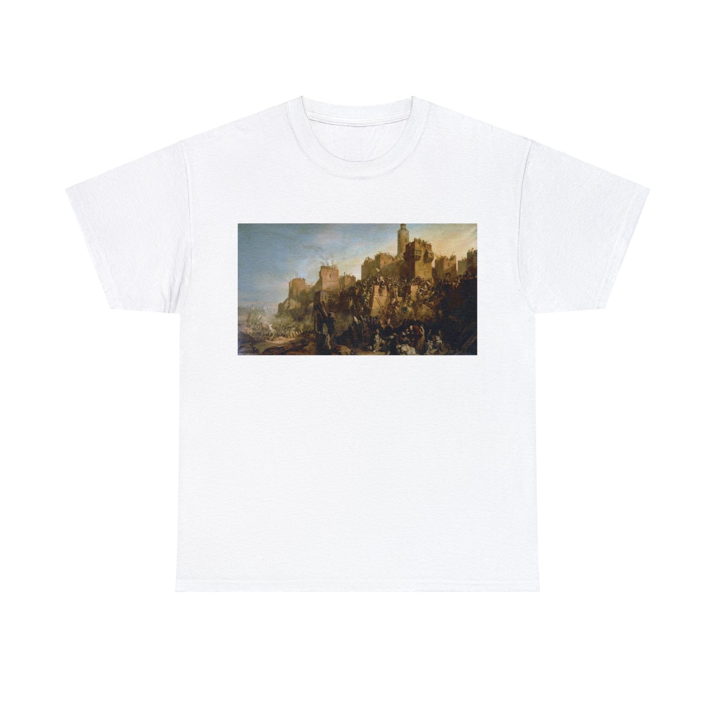 T-shirt - "Jacques de Molay prend Jérusalem en 1299"