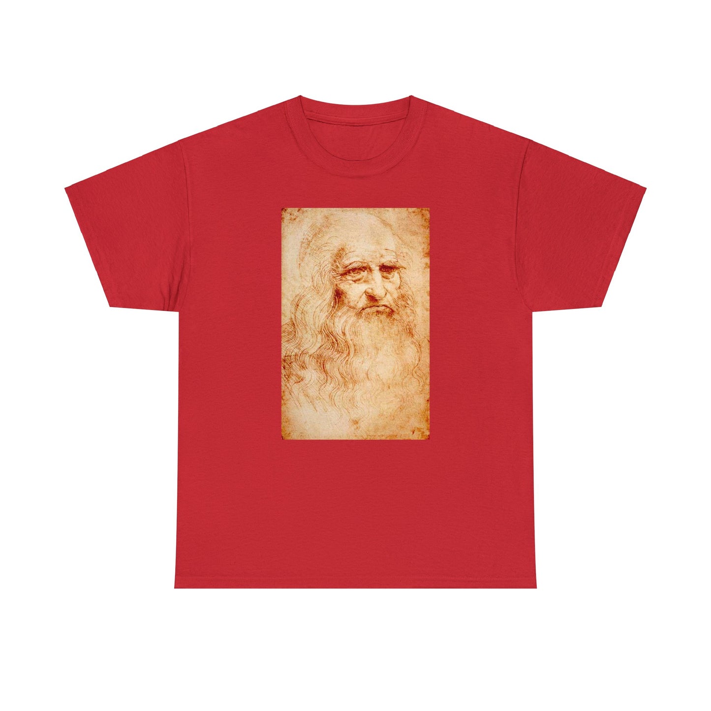 T-shirt - "Autoportrait (Léonard De Vinci)"