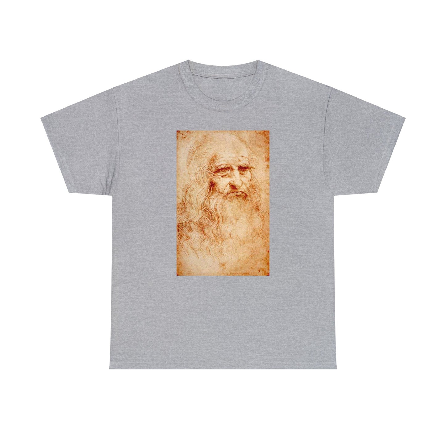 T-shirt - "Autoportrait (Léonard De Vinci)"